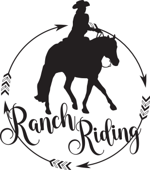 Aufkleber Ranch Riding 3