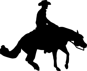 Aufkleber Reining