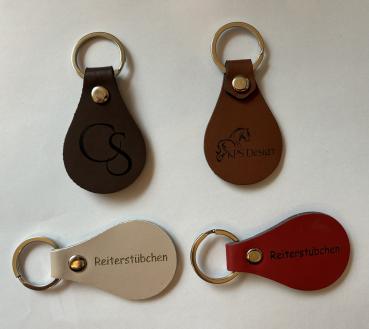 Schlüsselanhänger aus PU-Leder